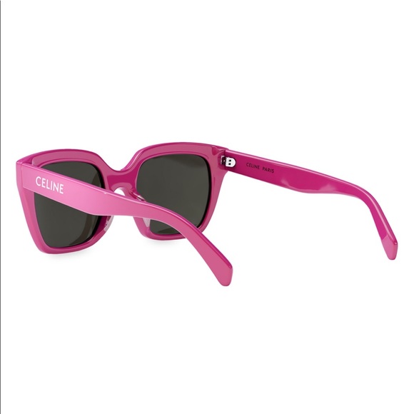Celine 56MM Square Sunglasses in Fuchsia BRAND NEW RARE COLOR - Picture 4 of 5